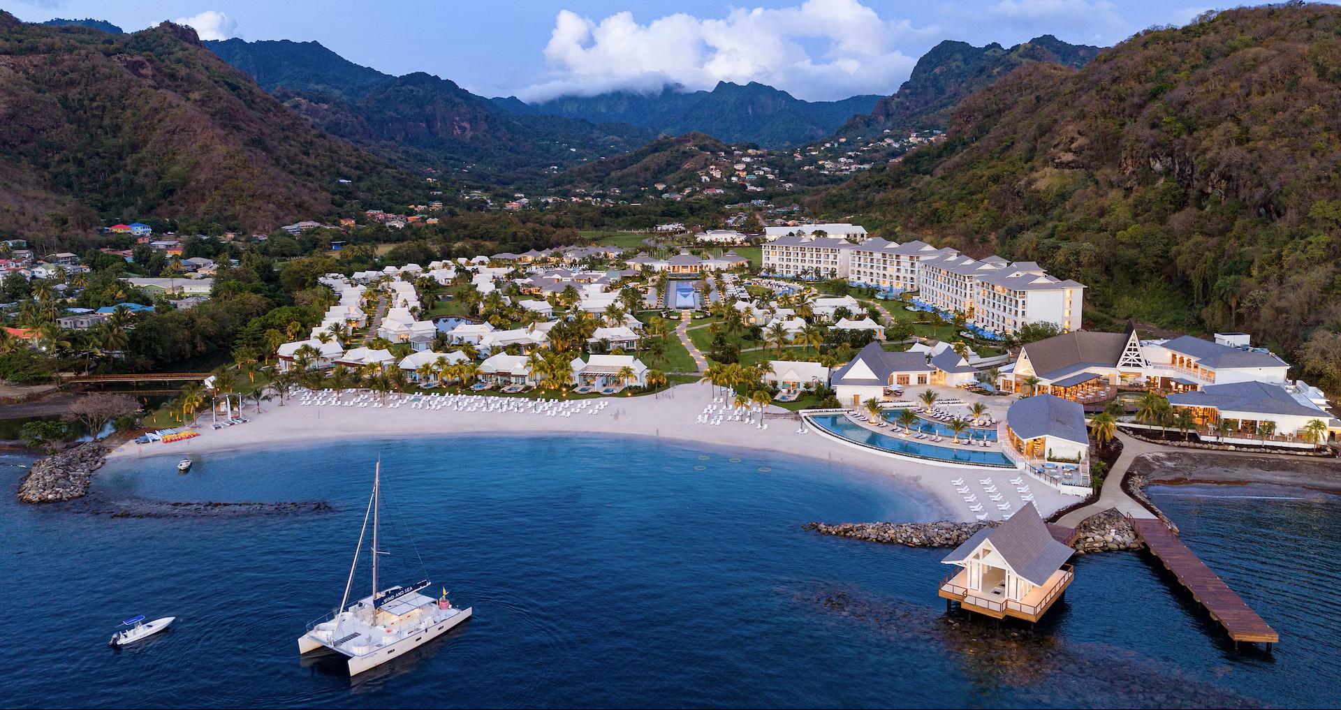  منتجع  Saint Vincent  الأجمل في caribbean