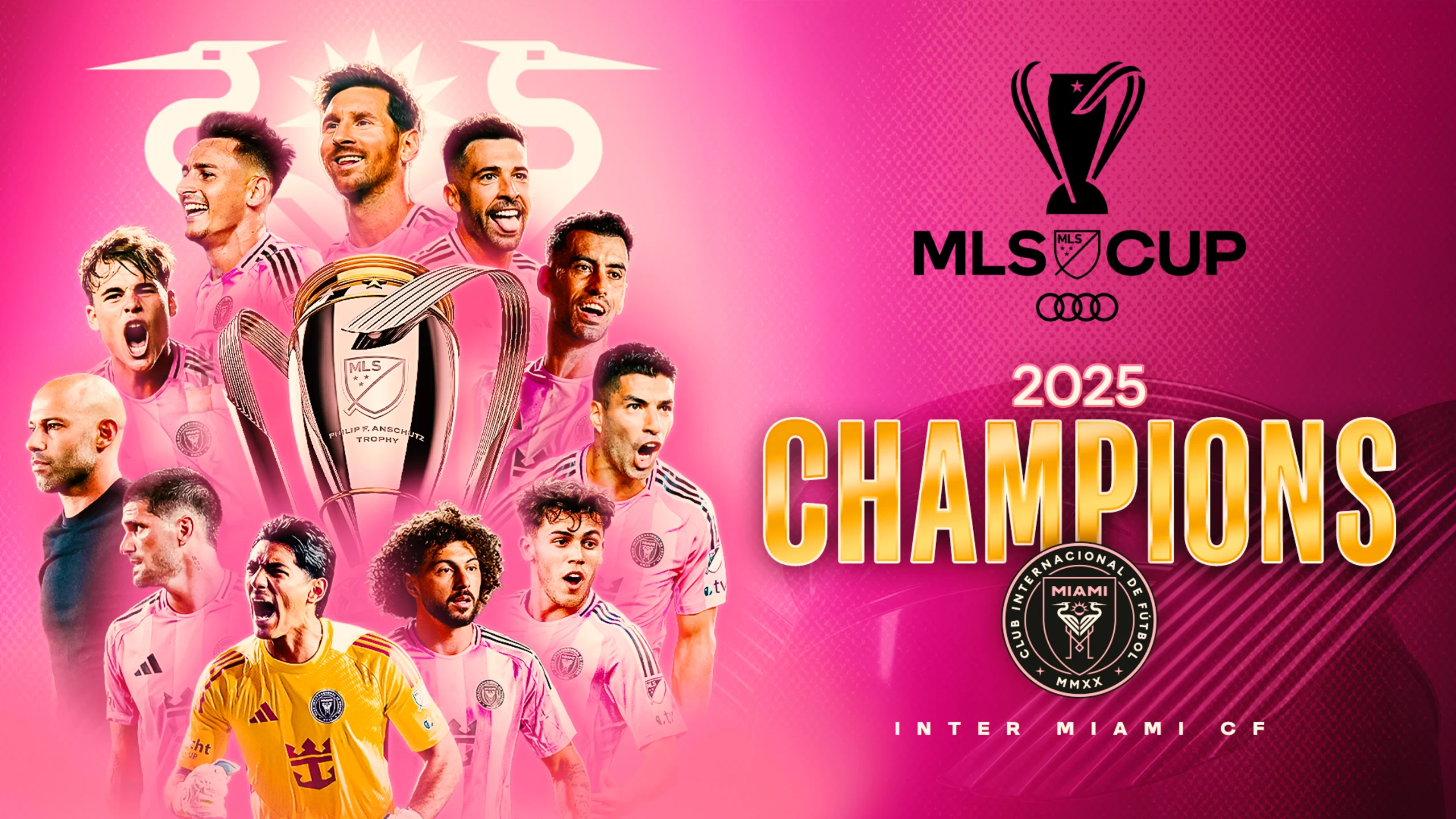 Inter Miamiو Lionel Messi يفوزان بكأس الدوري الأمريكي على حساب Vancouver Whitecaps
