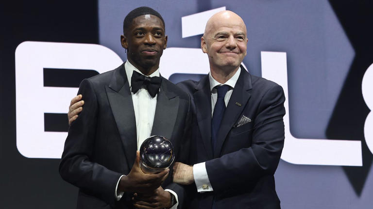 Ousmane Dembélé يفوز بجائزة FIFA The Best 2025 