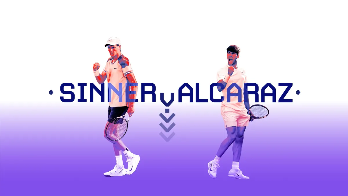 يتصدر Carlos Alcaraz  وJannik Sinner قائمة لاعبي التنس الرجال