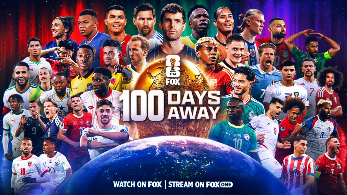 كأس العالم لكرة القدم 2026 على بعد 100 يوم