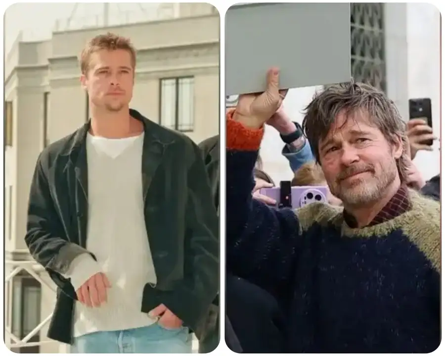 Brad Pitt بين الماضي والحاضر