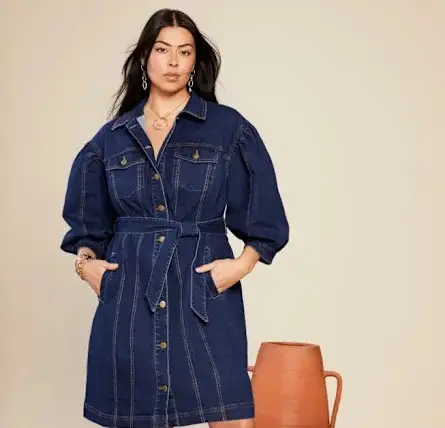 أفضل فساتينDenim  ذات المقاسات الكبيرة لربيع وصيف 2026
