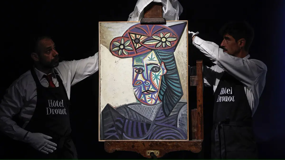لوحة Picasso معروضة للبيع بالمزاد العلني
