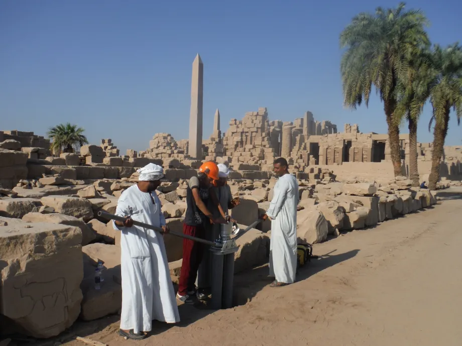 معبد الكرنك المصري التاريخي