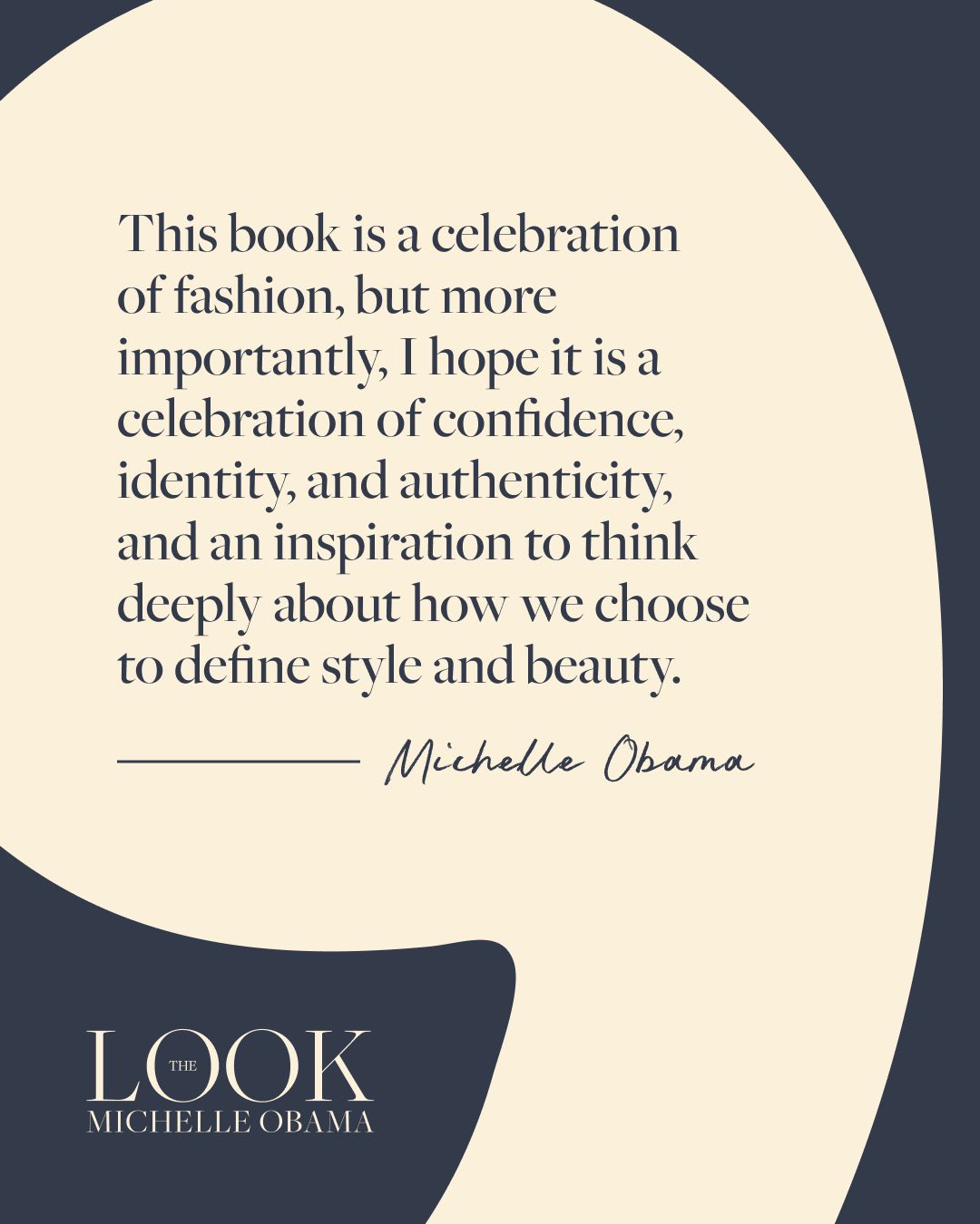 The look كتاب ل Michelle Obama 