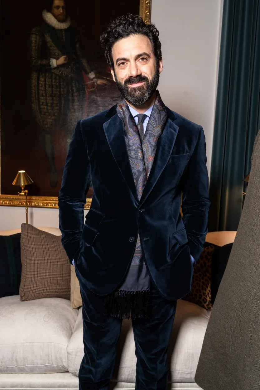 في أسبوع الموضة الرجالية في Milan، Ralph Laurenيتحدث إلى جمهور أصغر سناً