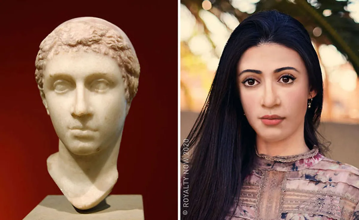 إليكم كيف ستبدو Cleopatra  وشخصيات تاريخية أخرى اليوم