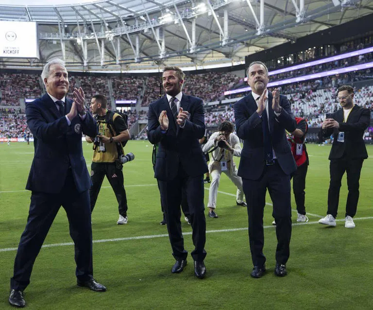 افتتح Beckham, Messi ملعب فريق Inter Miami  الجديد